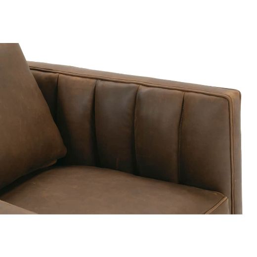 Picture of Kitt Leather Swivel Chair